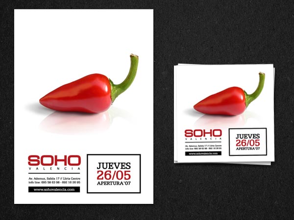 Flyers y carteles para empresas de ocio nocturno